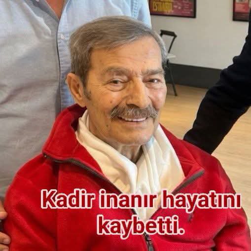 mihrice06's tweet photo. 🚨Mayıs ayında rahatsızlanarak entübe edilen kadir i̇nanır 77 yaşında hayatını kaybetti. 

Ve her nefis ö#lümü tadacaktır. 

#kadirinanır
Tatar Ramazan 
Selvi Boylum Al Yazmalım
#yeşilçam Kadir İnanır https://t.co/r8CrdANanv
