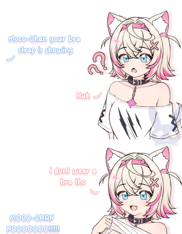 FwunnyBwunny's tweet photo. mococo bra strap meme

#FWMCpix https://t.co/g0kyyvLXrS