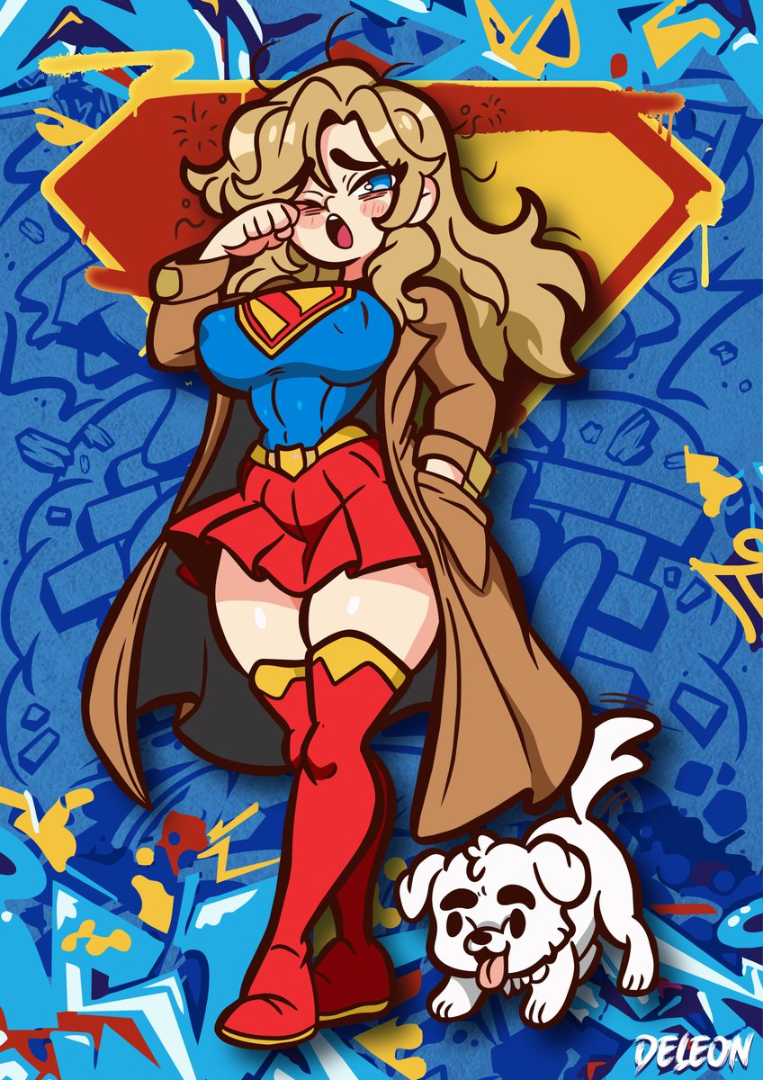 Deleon_Desing's tweet photo. Supergirl https://t.co/K7R6U2w5i0