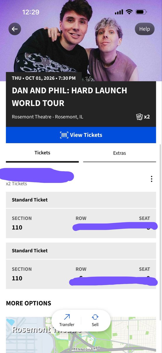 abettermii1's tweet photo. I’m selling D&amp;P Hard Launch tickets for Chicago on Oct. 1. They are standard tickets. I was able to get silver VIP at another show. 💜🚀$198.40 #dnpticketsale @dnptickets https://t.co/p69eSEArY9