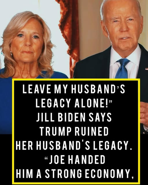 AntiLeftMemes's tweet photo. Jill Biden truly thinks that Trump 'ruined' the economy while Biden actually made it better

Who is going to tell her ? 😬 https://t.co/6NOGfh1YCy