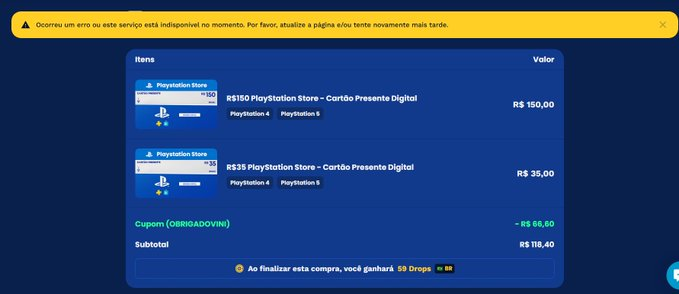 gamingvicc's tweet photo. @nuuvem Ontem enviei esse mesmo print no post de vocês anunciando que o cupom havia esgotado, no momento de fechar a compra após preenchimento das informações financeiras, fui concluir e foi informado que o cupom tava esgotado, fico no aguardo do contato de vocês.. https://t.co/ovLtLyf3NH
