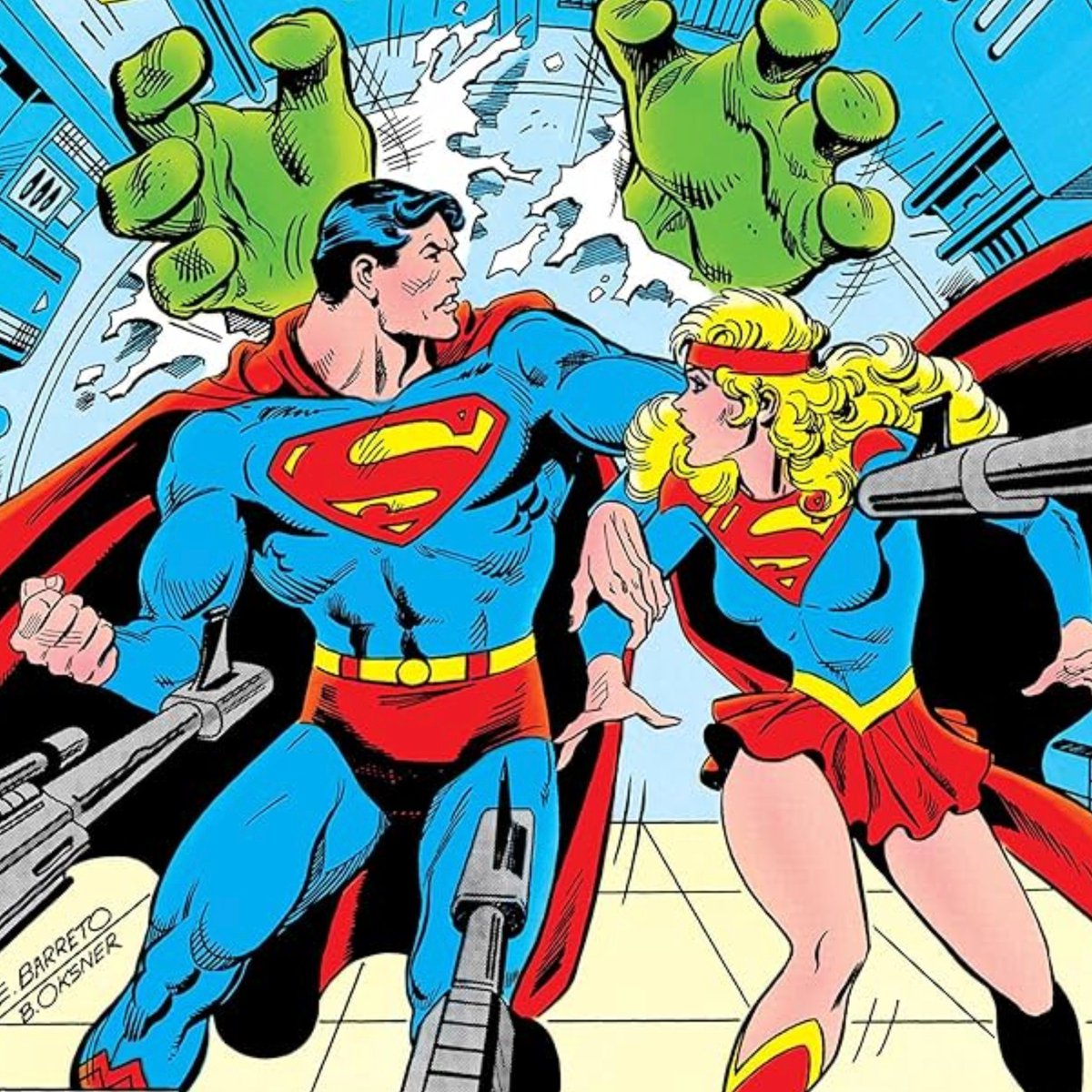 PaniniComicsEsp's tweet photo. 🦸🏼‍♀️ARCHIVOS DC.
LAS NUEVAS E INTRÉPIDAS AVENTURAS DE SUPERGIRL
#25del6

Una de las etapas fundamentales en la historia de Supergirl llega a Archivos DC. En la década de los ochenta, Paul Kupperberg y Carmine Infantino llevaron a Linda Danvers lejos de la seguridad de Metropolis. De las calles de Chicago a las colinas de San Francisco, la joven universitaria dará con leales nuevos amigos y poderosos enemigos, increíbles descubrimientos y terroríficos peligros, en un viaje en el que conocerá su país adoptivo y, a la vez, a ella misma. Con invitados como la Doom Patrol, Ambush Bug y Superman, y rivales como Blackstarr, Psi, Reactrón, El Consejo o... ¡¿Matrix-Prime?!

Incluye Daring New Adventures of Supergirl #1-13 y Supergirl vol. 2, #14-23 USA. Por Paul Kupperberg, Carmine Infantino, Eduardo Barreto, Gene D'Angelo, Bob Oksner, Tom Ziuko, con portadas de Gil Kane, Ed Hannigan, Dick Giordano, Keith Giffen, Paris Cullins, Howard Bender, Infantino, Barreto y Oksner 

+info: https://t.co/2NvpTHRrZm

#PaniniDC #ArchivosDC #Supergirl #Años80