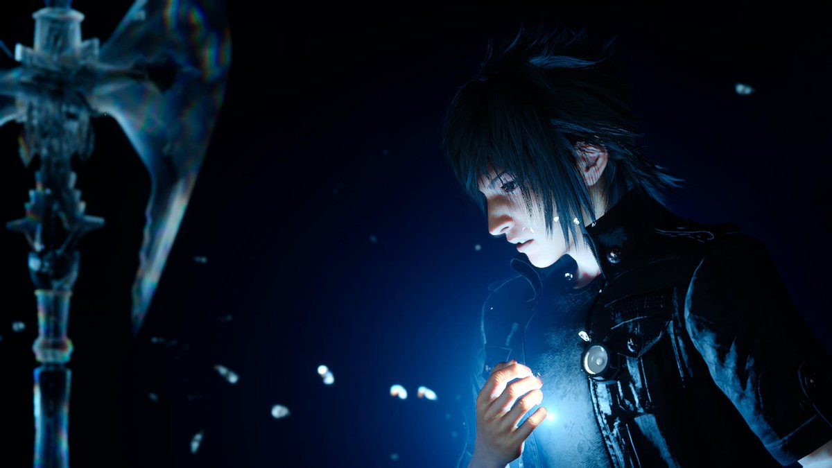 Brian_PnT's tweet photo. Final Fantasy XV c’est le jeu dont le prologue a été découpé pour en faire un film, et qui te fait démarrer sur l’onboarding le plus soporifique de la saga.

Paradoxalement t’es quand même content de gambader dans les plaines du Lucis et de flâner au volant de ta voiture avec les potes de Noctis.

Merci Shimomura. J’imagine qu’elle représente 80% de ce qui rend le jeu vaguement appréciable.