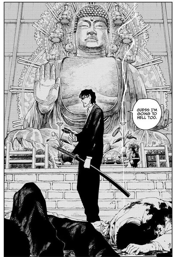 IrobustFFchad's tweet photo. Kagurabachi Atmosphere https://t.co/T5rLLeseHR