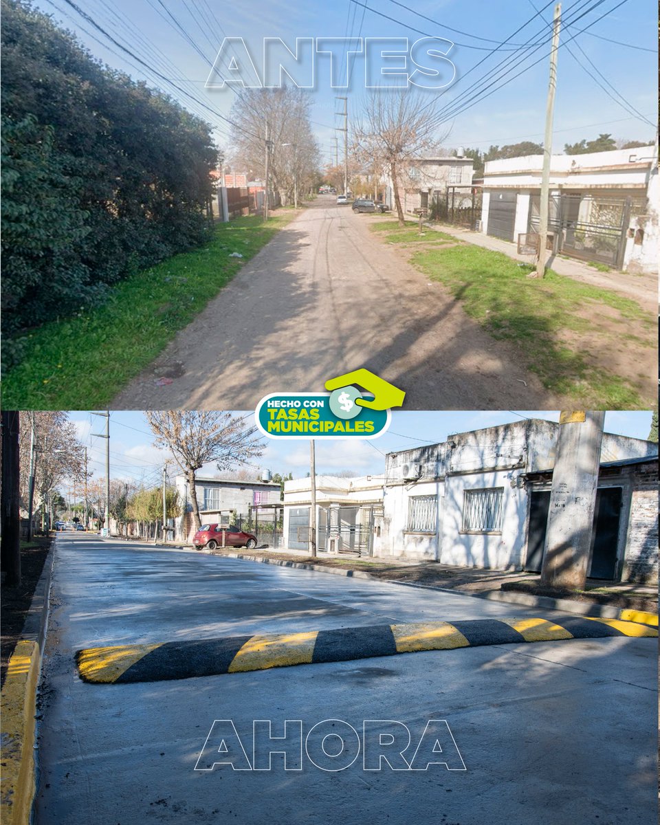 Andreswatsonok's tweet photo. NUEVOS ASFALTOS EN HORMIGÓN EN VILLA VATTEONE 🚧

Finalizamos la pavimentación de Río Juramento, a metros del Hospital Mi Pueblo, una obra que mejora la circulación, brinda mayor seguridad y transforma el entorno para quienes transitan y viven en el barrio. https://t.co/spG4KvTy4f