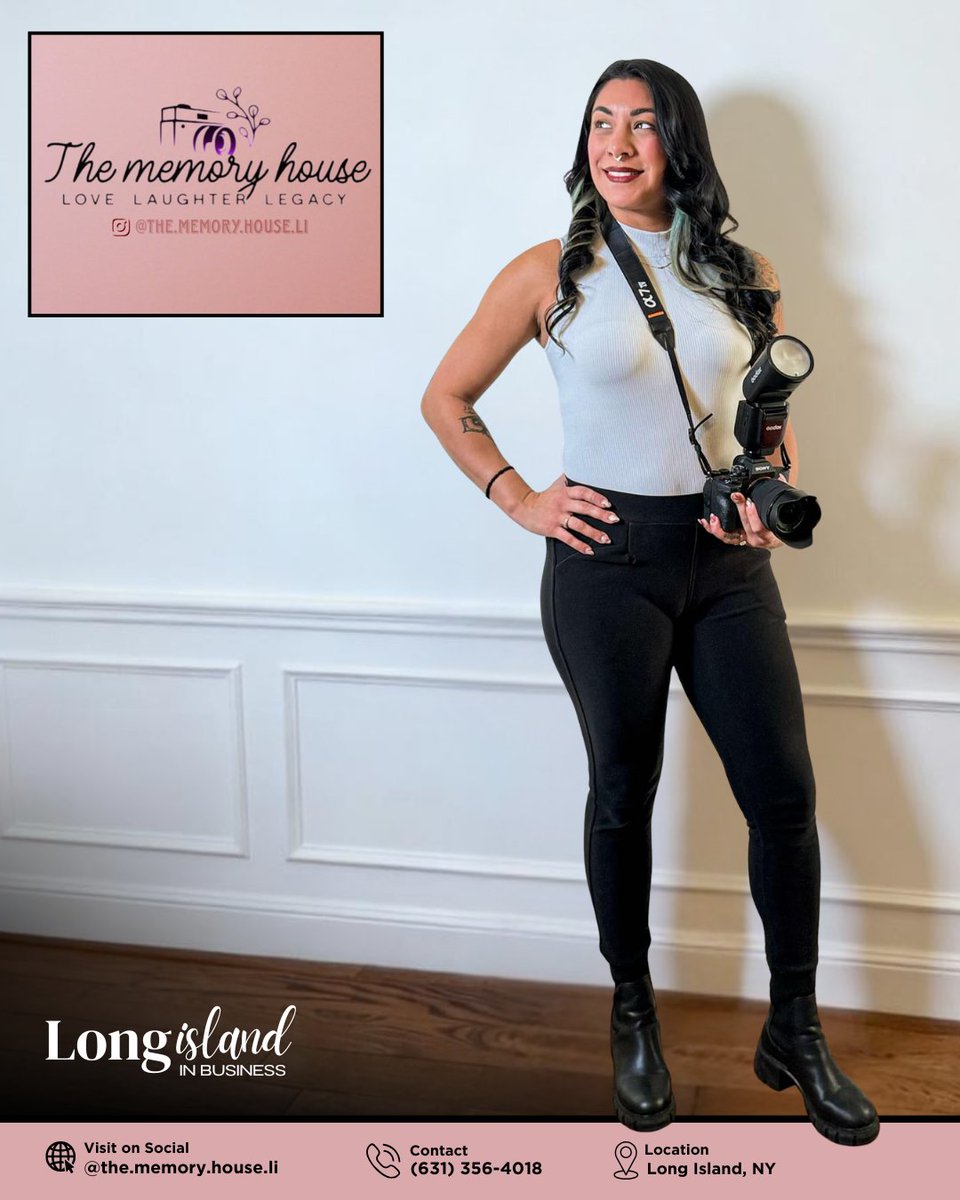 LIinBusiness's tweet photo. 📸 The Memory House specializes in wedding and family photography—capturing genuine moments, real emotion, and the memories you’ll look back on for generations 💍👨‍👩‍👧‍👦✨ 

🔗 To learn more go to https://t.co/i50vkgVitj https://t.co/tqoNBNp4Xa