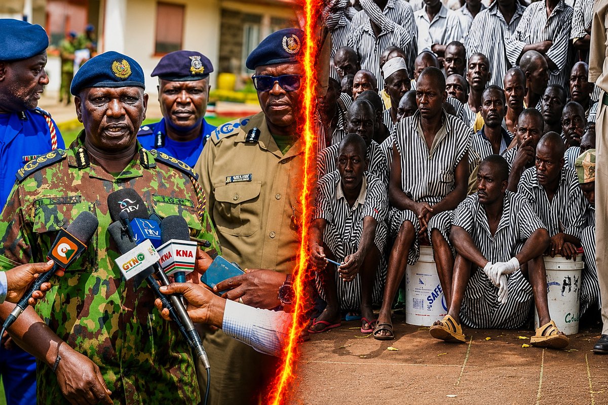 sholard_mancity's tweet photo. NEW: IG Douglas Kanja faces 6 months in jail after Katiba Institute sued him for defying court orders and blocking roads on June 25th.

In a real democracy, he’d resign. But we already know the script: a court summons, a copy-paste apology like Masengeli/Duale, and case closed.

Why is the law in Kenya only a trap for the poor but a suggestion for the powerful?