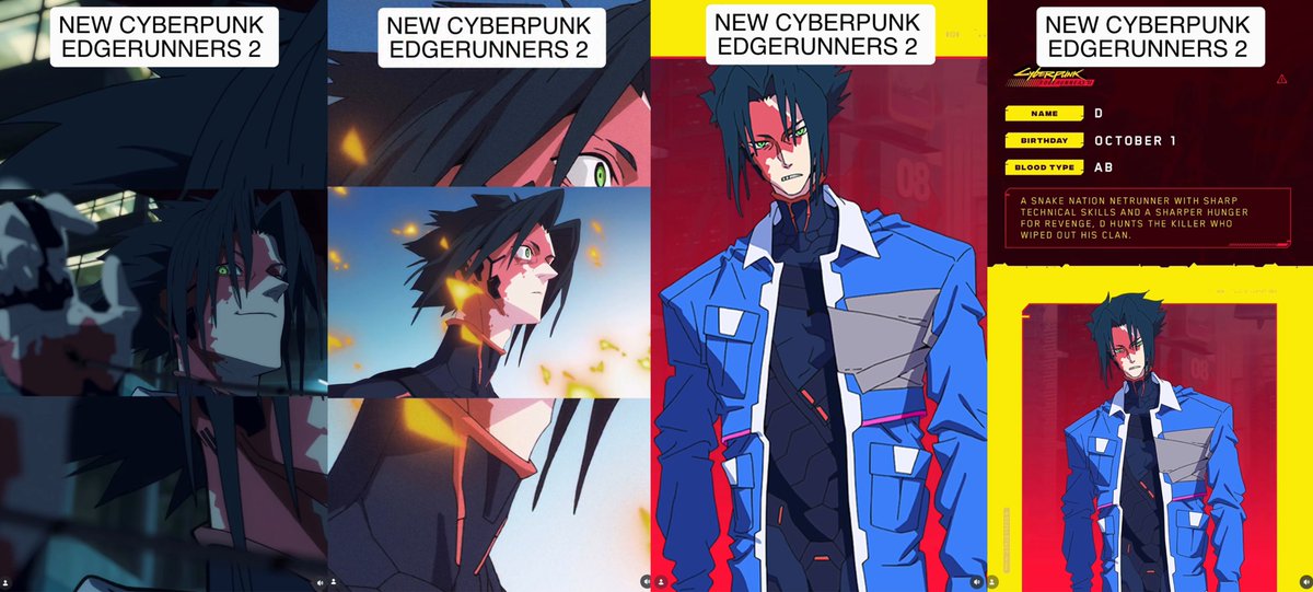 kalaelizabeth's tweet photo. D from Cyberpunk Edgerunners 2 - via Danny Motta's IG 👀 https://t.co/VO2e6Sazwn