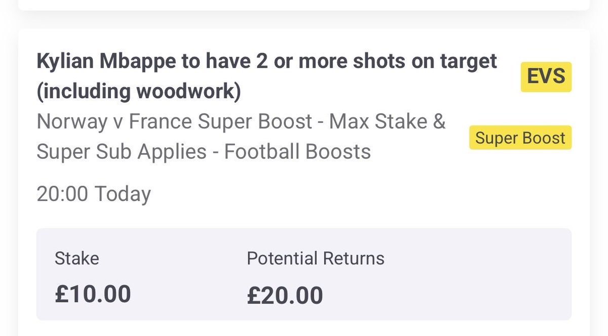 BetWizard_'s tweet photo. Like the look of this boost with Paddy Power before kick off 👀 https://t.co/c2RZtap74O