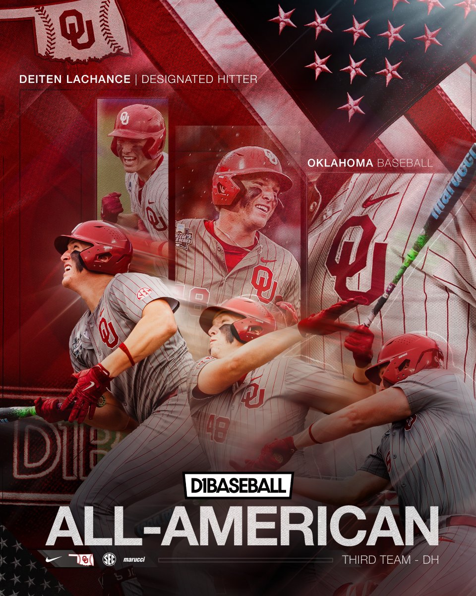 OU_Baseball's tweet photo. more All-America honors for Big Maple 🍁 https://t.co/3rRyW8HuD4
