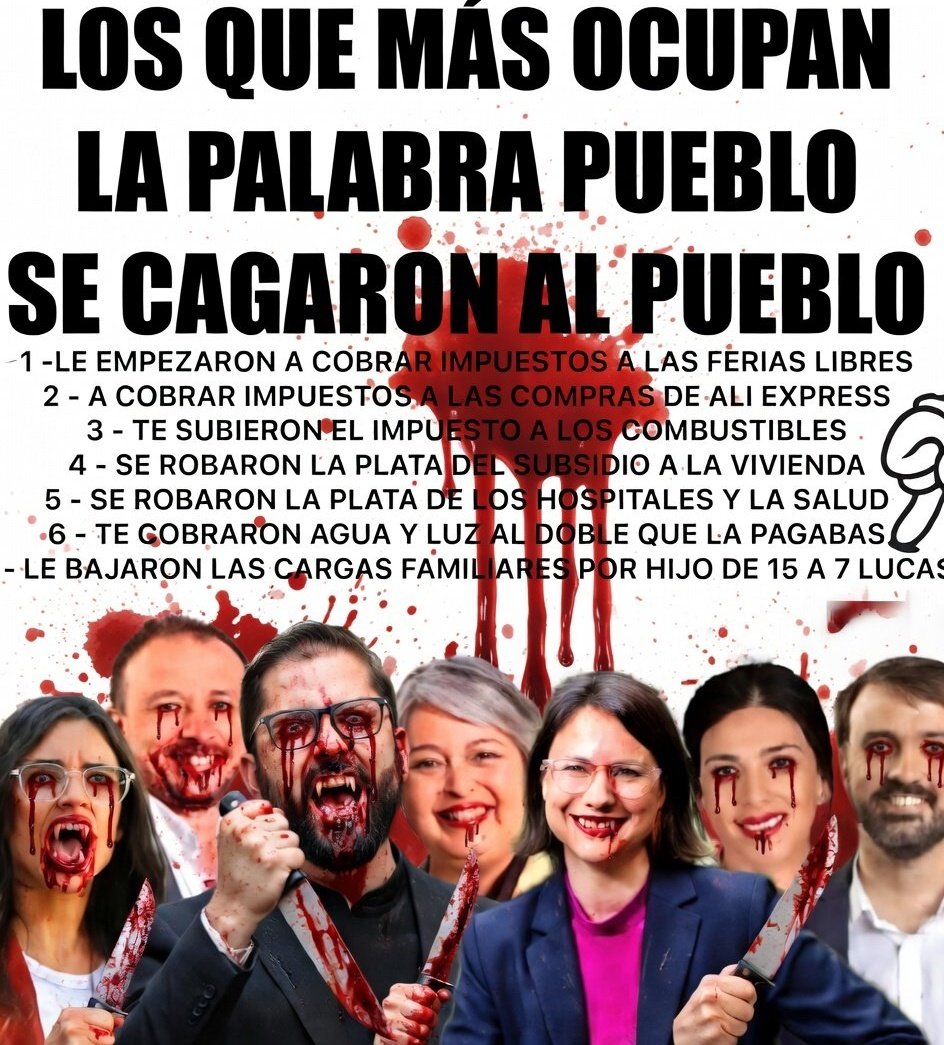 veraxt70's tweet photo. @24HorasTVN 4AÑOS en el PODER los #CDR ... LLENÁNDOSE LOS BOLSILLOS 
LOS "NUEVOS RICOS" "políticos zurdos multimillonarios" #corruptos #burgueses #ladrones #delincuentes #ZurdosHipócritas
#Chile https://t.co/e3j93zRQWd