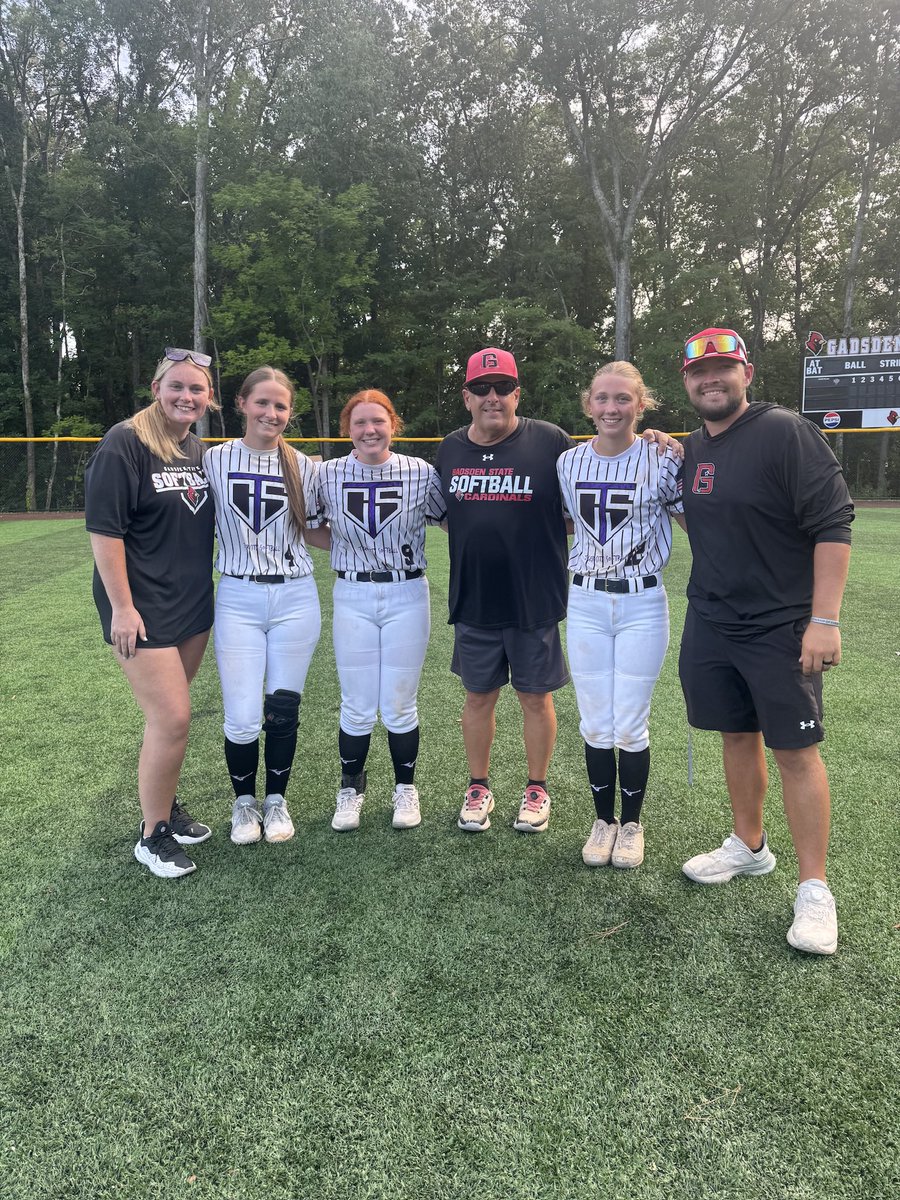 HarperDunn2029's tweet photo. I had an amazing time at the Gadsden State prospect camp! Thank you Coach Clark, Coach Russo, and Coach Dulaney for hosting an amazing camp! i can’t wait for the next one!! 

@ClarkGSCC @GstateSB @tigercitysb https://t.co/qqgNMfUqJx