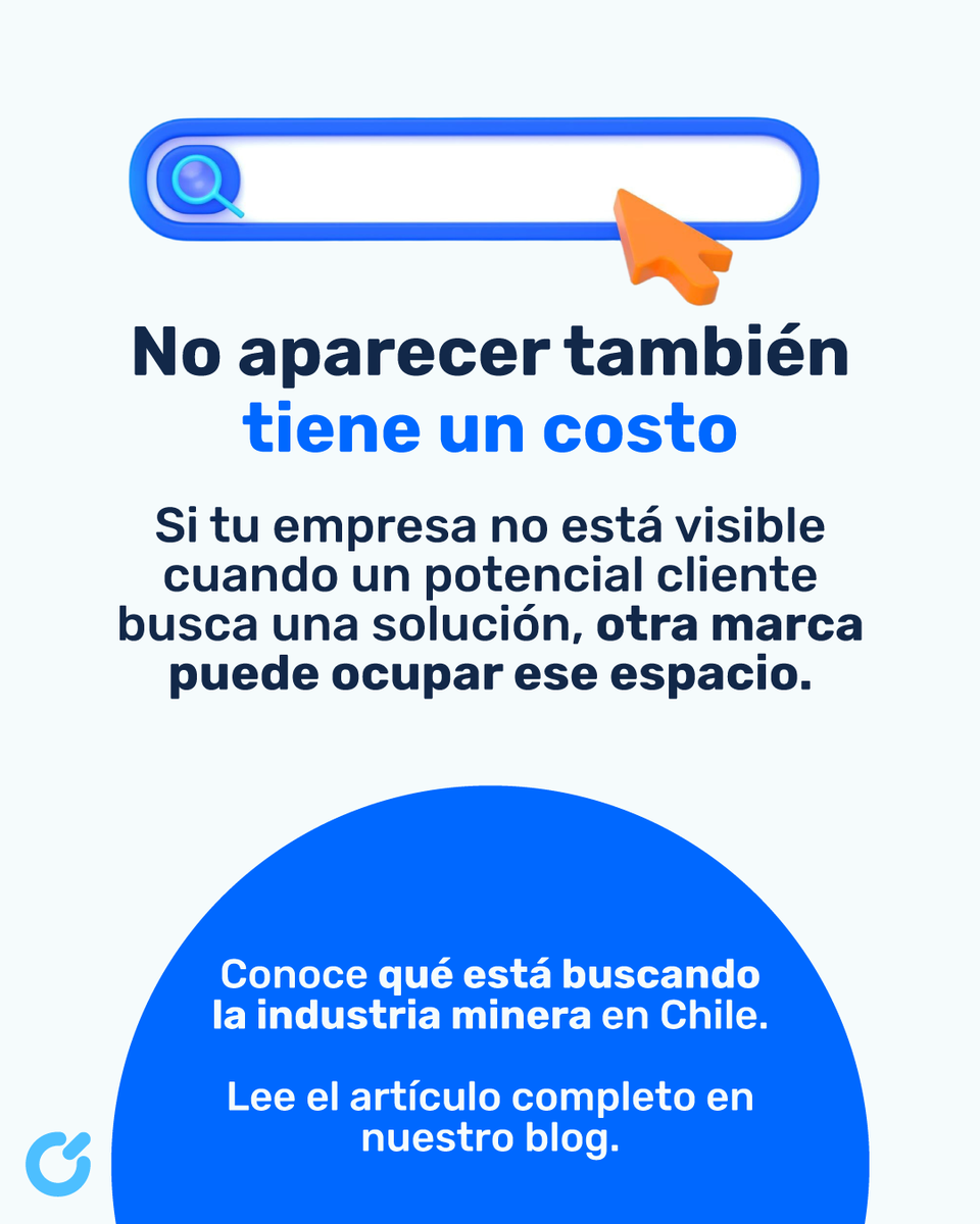 M2OSoluciones's tweet photo. La demanda minera también se mueve en Google.
Analizamos 24 meses de búsquedas en Chile y encontramos categorías con crecimiento, interés activo y oportunidades para proveedores B2B.
Lee la nota completa en https://t.co/x8VVa3An4x
#MineríaB2B #MarketingIndustrial #SEO #M2O https://t.co/sW9yGl2Gvw