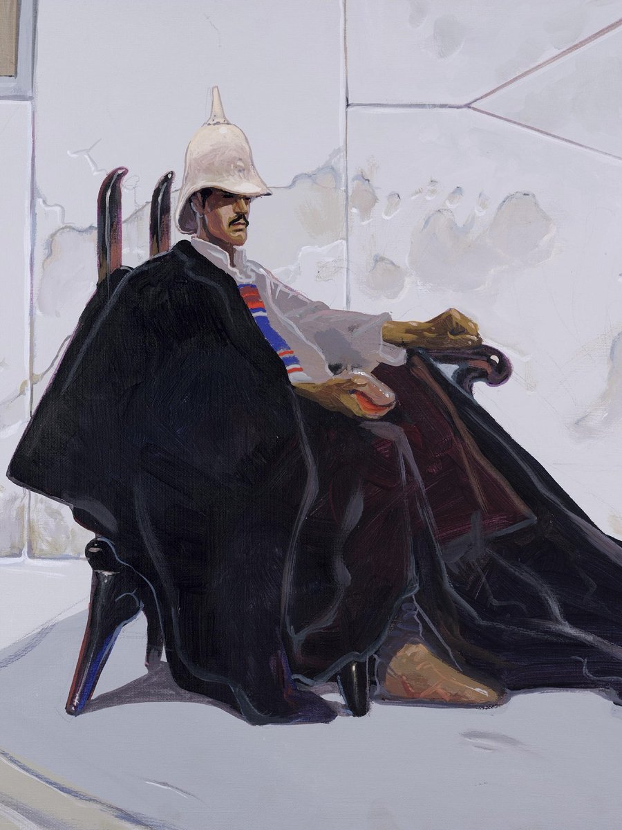 HeavyMetalInk's tweet photo. Moebius (1938–2012) created “The Major” (originally “Le Major” in French) as one of his most personal and experimental works within the universe of The Airtight Garage (Le Garage Hermétique). @moebiusofficiel 

The Major is a character who works as a kind of alter ego for Moebius: a traveler, explorer, and adventurer who exists in a science fiction universe completely free from conventional rules. The main character is Major Grubert, a space commander who lives in the Airtight Garage of Lewis Carnelian, a labyrinth-like world where dimensions, planets, and realities constantly overlap.