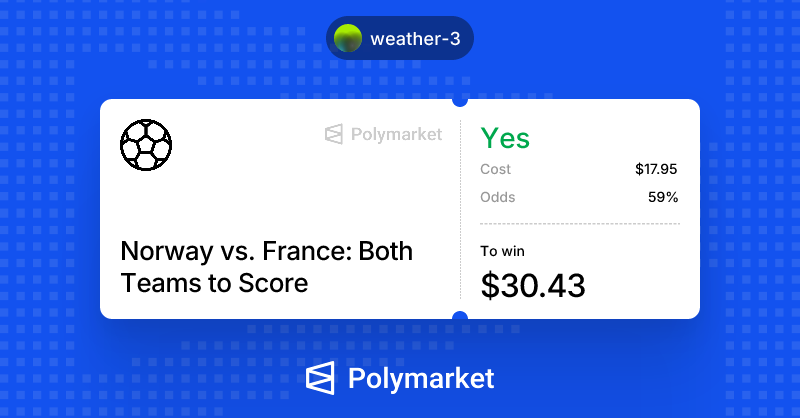 PolyDaxon's tweet photo. With Norway resting all the starters I rotated out of teams to score and into this combo. 

> Norway and France are locked into round of 32
> Norway seems to be happy with 2nd place
> Both teams to score is still a good deal but i think it will happen in the second half https://t.co/NWTRq7e1qH