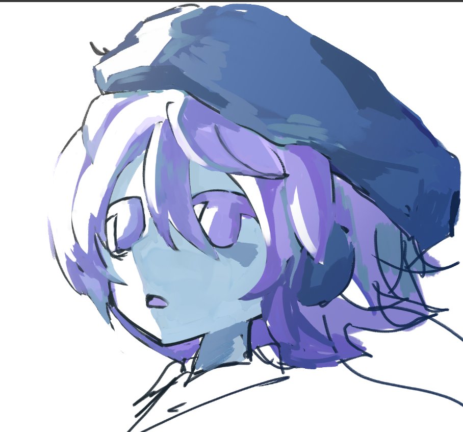 UmasugiNettai's tweet photo. #デフォ子 #唄音ウタ 絵を描く https://t.co/JyagTXLX2t