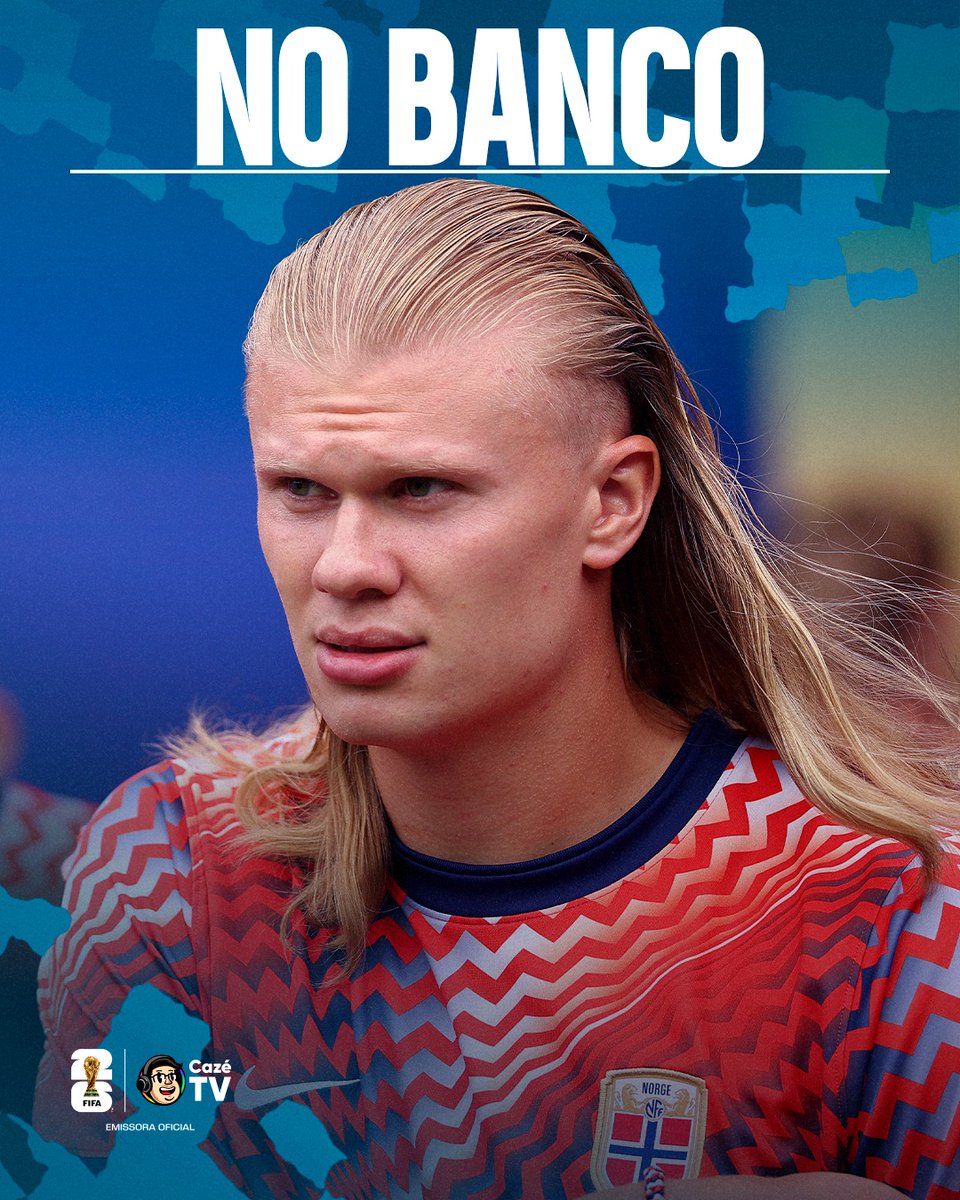 CazeTVOficial's tweet photo. 🚨🚨🚨 HAALAND SERÁ POUPADO E VAI COMEÇAR O JOGO CONTRA A FRANÇA NO BANCO! O TIME DA NORUEGA SERÁ TODO RESERVA, NESSE INÍCIO.

👉 JÁ ESTAMOS AO VIVO! VEM PRA CÁ ASSISTIR ESSE JOGAÇO, AO VIVO! SE TEM COPA, ESQUECE, É NA CAZÉTV!

Compartilha pra assistir com os amigos
🔗👉 https://t.co/511lZCynQu

#CopaNaCazéTV