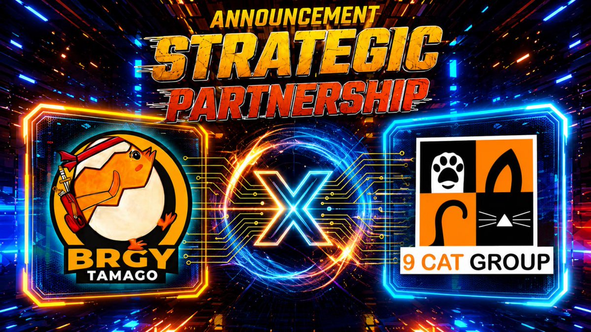 BRGYTamago's tweet photo. Official Announcement: Brgy Tamago x 9CAT Group 🧡🇵🇭🇹🇭

Brgy Tamago is proud to announce our strategic partnership with 9CAT Group as we continue to support Web3 growth, community onboarding, and IRL ecosystem building in the Philippines.

Together, we aim to bring more opportunities, collaborations, and high-impact activations for builders, creators, and communities.

This is just the beginning. 🚀

#BrgyTamago @9CATGROUP  #Web3Philippines #StrategicPartnership