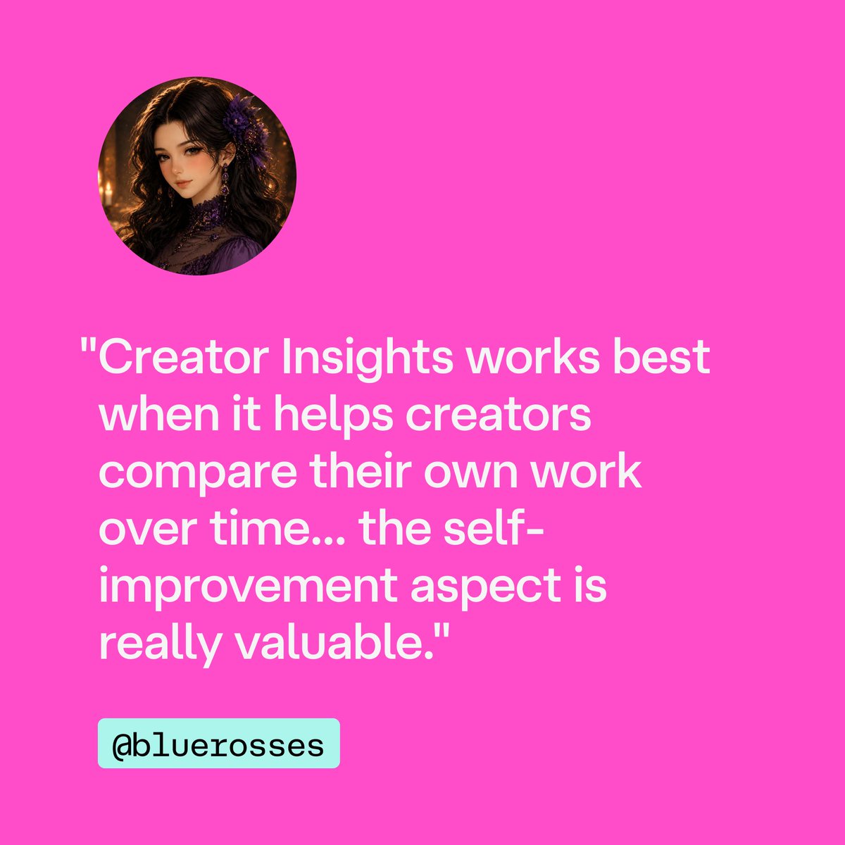 reviews are in ✍️

use Creator Insights to keep improving, just like Violini🙌

➡️ access at https:/...