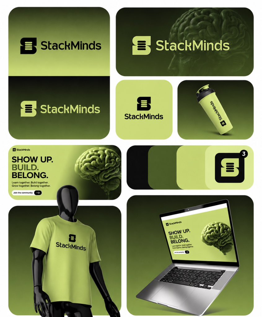 StackMinds_'s tweet photo. Built to inspire. Designed to grow. 💚

Every detail reflects who we are, a community where ideas become skills, and skills become impact.

Show up. Build. Belong.

#StackMinds #BrandIdentity #TechCommunity #Design #Innovation #BuildTogether #GhanaTech https://t.co/PIH4DoL24P