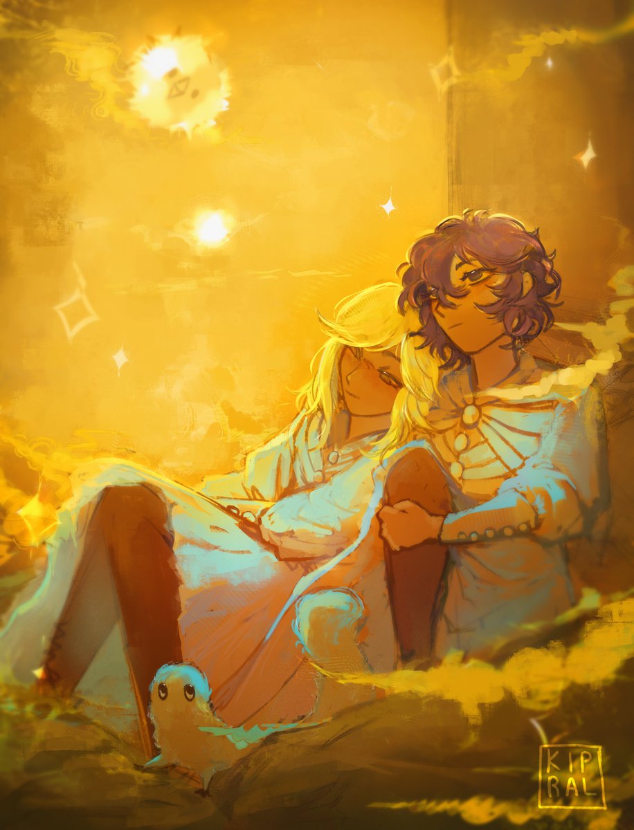 kipralkipral's tweet photo. I wanted to draw something soft, well 
#witchhatateiler #arkco https://t.co/4GY91teeYk