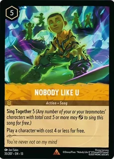 coflorcana's tweet photo. 🚨New #Lorcana card!!🚨

I'm going to have to watch Turning Red aren't I? https://t.co/BYYnS7Af7A
