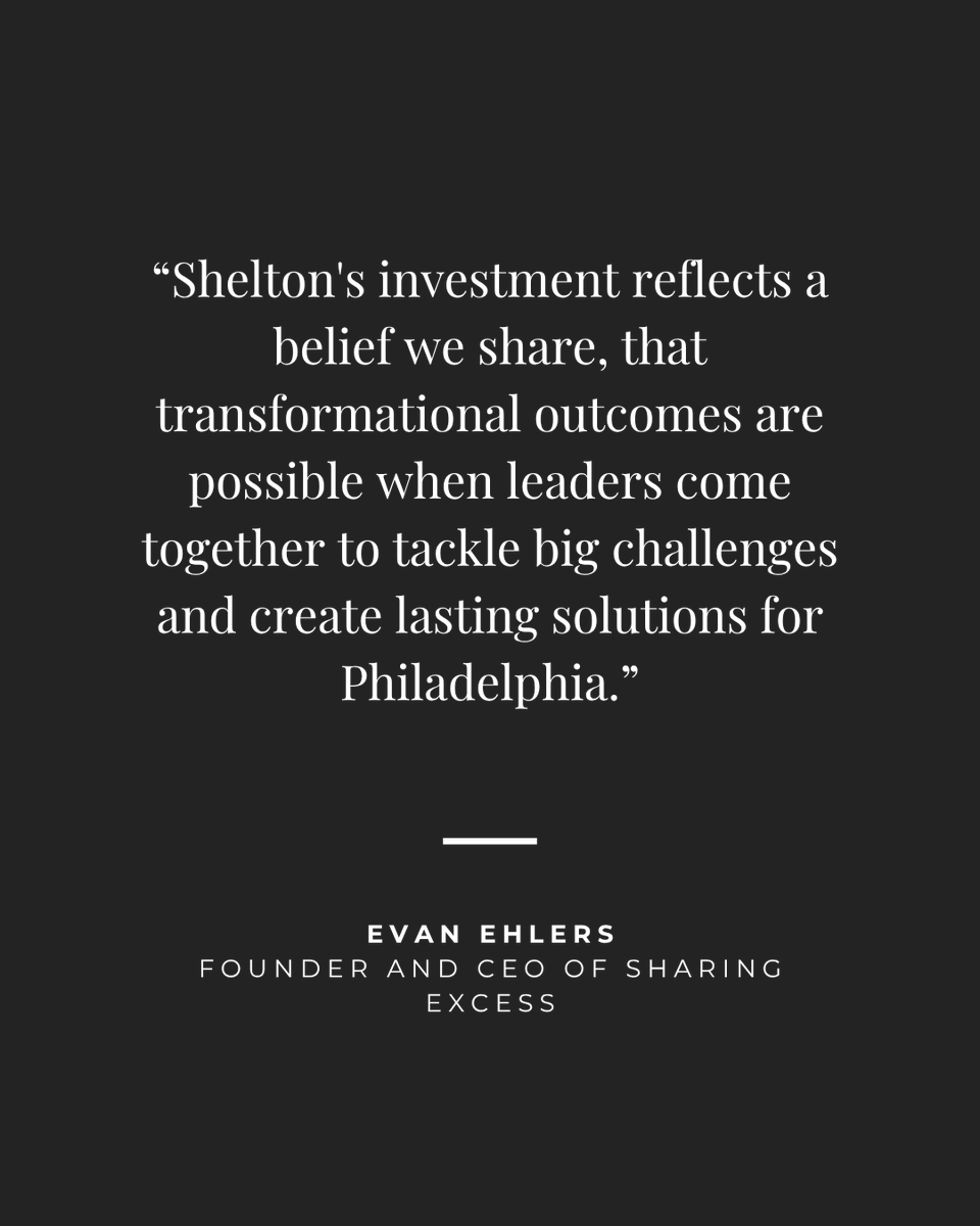 SheltonMercer3's tweet photo. Proud to launch the MERCER Outcomes & Innovation Fund with an initial $250,000 investment through the Mercer Family Trust to accelerate innovation, strengthen community impact, and create measurable outcomes.

We’re honored to recognize the 2026 recipients:
 • Sharing Excess @sharingexcess 
 • The Lenfest Institute for Journalism @lenfestinst 
 • City Year Philadelphia @CityYearPhilly 
 • African American Chamber of Commerce @official_AACC 
 • Please Touch Museum @pleasetouch 
 • Global Philadelphia Association @GlobalPhila 

This is the first step toward building a $25M catalyst for transformational outcomes in communities nationwide by 2030.

Read more: https://t.co/ktUPoRhXoI

#Mercer250
Special thanks to My phenomenal Team Mercer, @KruppKomm,  Four Seasons Philadelphia, Nicole Cashman and @CashmanAssoc