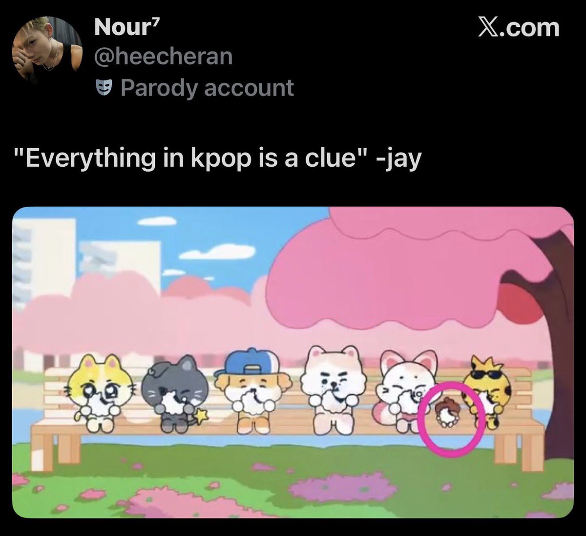 silentstarsnk2's tweet photo. acorn means sunoo, sunoo means acorn THATS HIS acorn is his concept his enchin KISHU CANT LIVE WITHOUT DOTORI🤦🏻‍♀️ if u dont even know his character then stop involving it into ur dumb takes https://t.co/qHGlLeAqA7