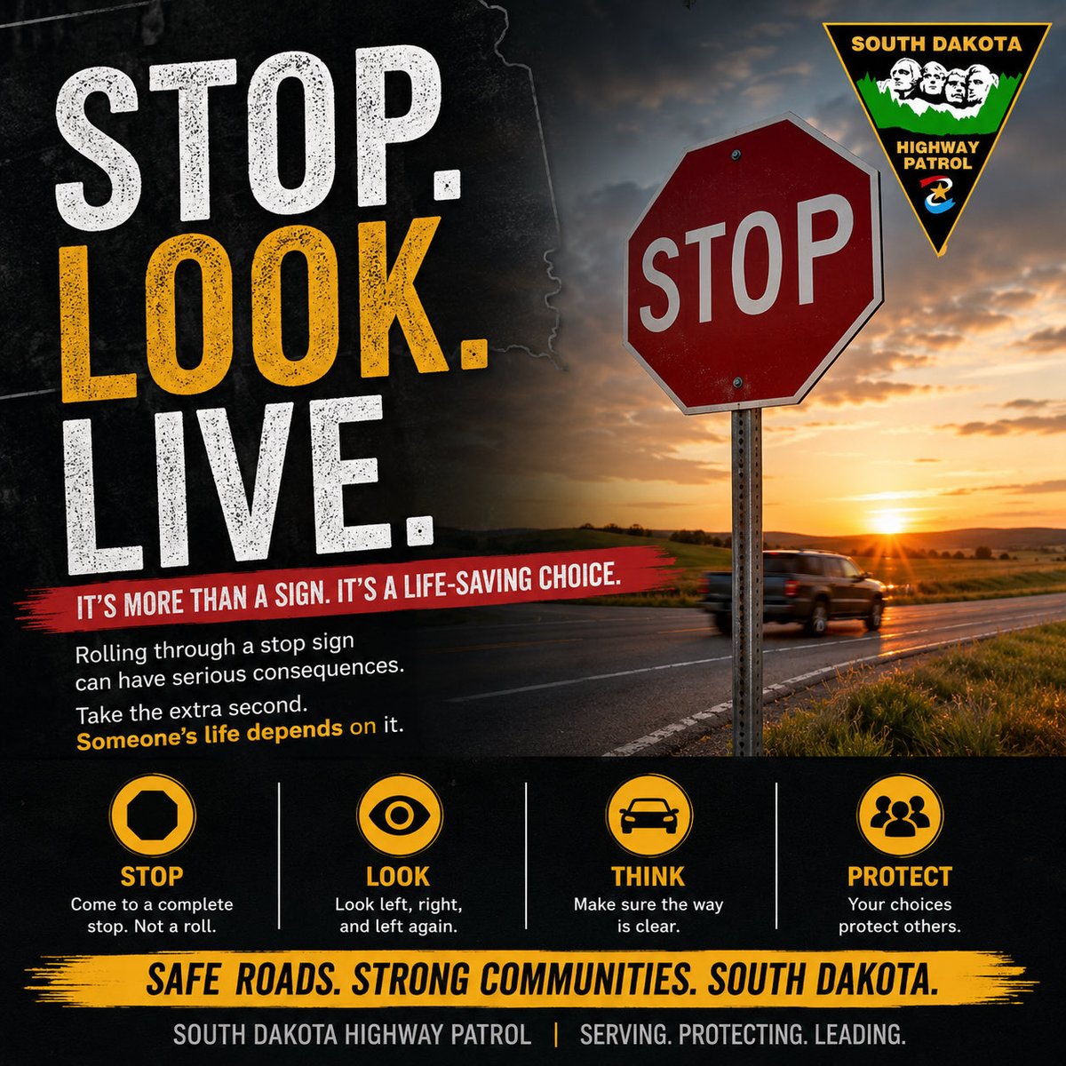 SDHighwayPatrol's tweet photo. #keepSDsafe https://t.co/8cFkGIKgOZ