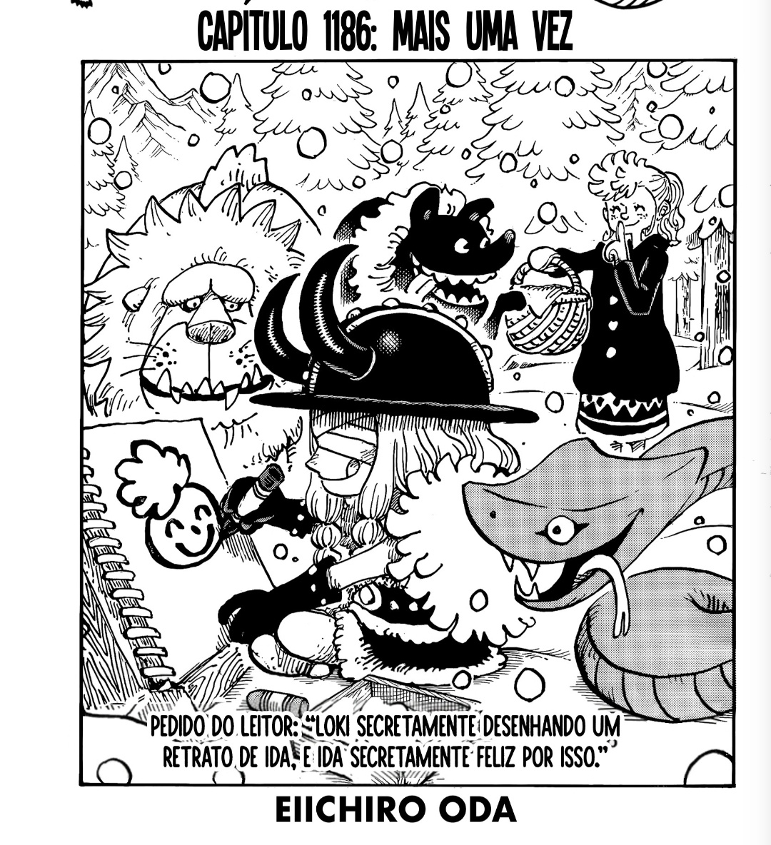 OnePieceNewsASL's tweet photo. 🚨 O Capítulo 1186 de One Piece está disponível em português!

The last dance da Kakusei no capítulo dessa semana!

Link nos comentários.
#ONEPIECE https://t.co/hqXtTl2VuX