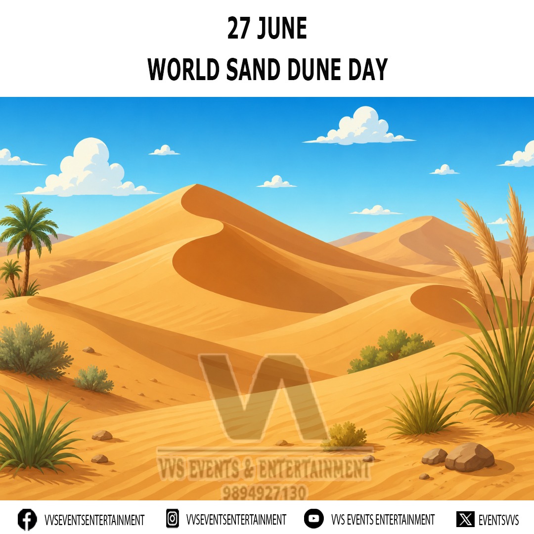 EventsVvs's tweet photo. World Sand Dune Day
World Sand Dune Day 2026

#WorldSandDuneDay
#WorldSandDuneDay2026
#SandDuneDay
#SandDuneDay2026
#SandDune
#WSDD
#WSDD2026
#WSDDay
#WSDDay2026

https://t.co/L3706S0fgY
https://t.co/h67tMARAhJ
https://t.co/qUpZgt4oWv
https://t.co/bM0Or8cH5S https://t.co/CfOeZ6QhXB