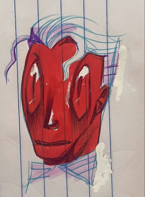 kailix is doing deco rn so I drew Kira and doppio and Diavolo
