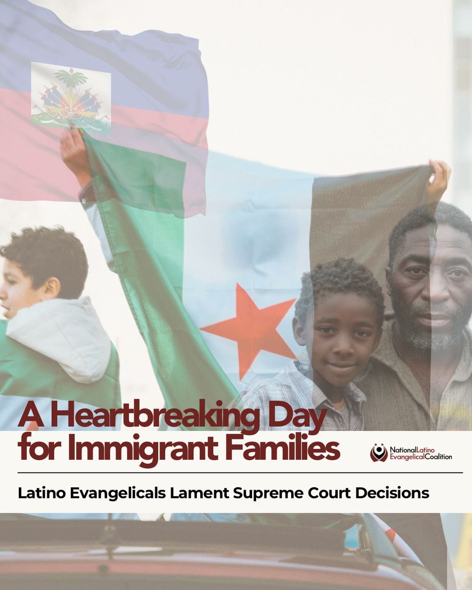 NalecNews's tweet photo. #NaLEC laments the Supreme Court rulings impacting TPS holders and asylum seekers. We remain committed to advocating for immigrant families through faith, justice, and compassionate action. 

🔗🙏🏻Read our statement and join us in prayer and advocacy: https://t.co/DWQTdkYrBG https://t.co/AjHhOi9dFa