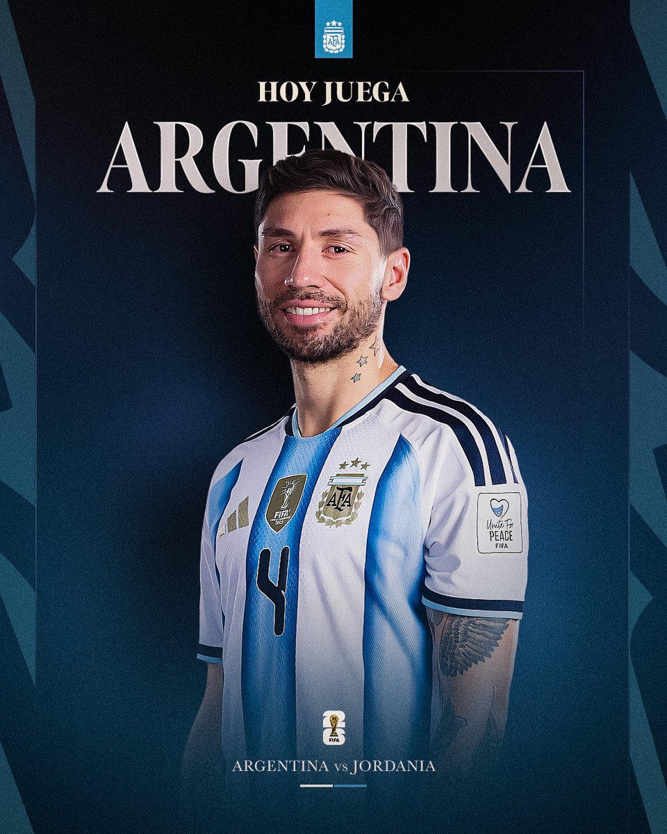 RiverPlate's tweet photo. ¡Hoy juega Argentina! 🇦🇷 https://t.co/iJ6OjNA3uQ