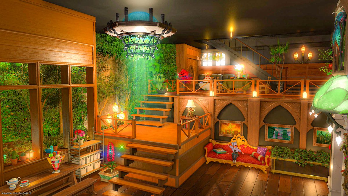 ethyl___acetate's tweet photo. Mハウスのハウジング終わり🏠‼️
#FF14 https://t.co/xvifH9zaV4