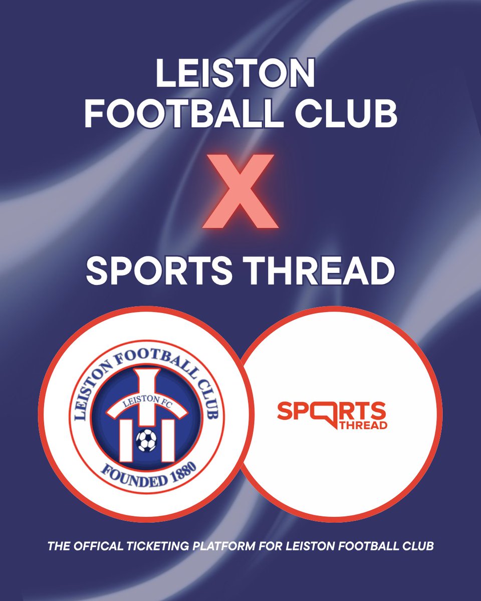 sportsthread's tweet photo. We're proud to announce our partnership with @leistonfc!

Sports Thread is now the Official Ticketing Platform of Leiston Football Club, helping deliver a seamless ticketing experience for supporters all season long.

Welcome to the Sports Thread family! 🤝⚽ https://t.co/b3b1w33Qcq