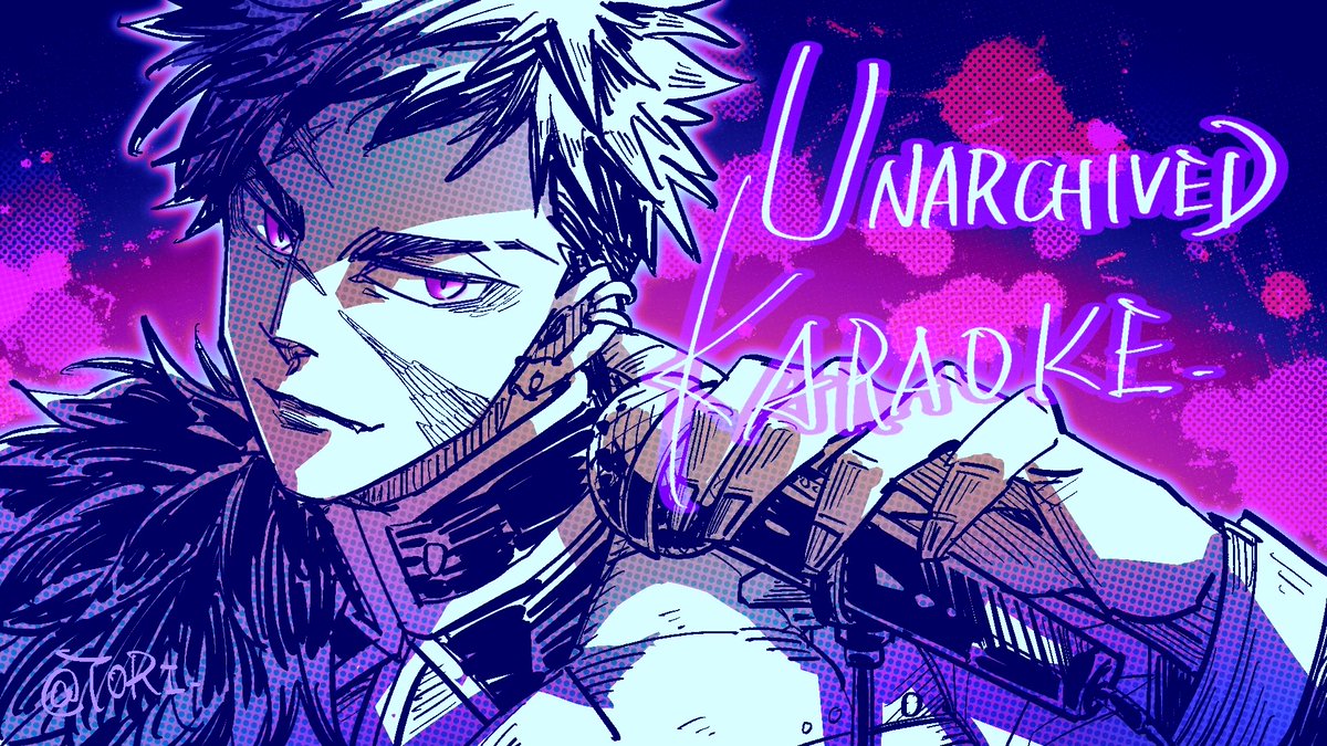 Tyrant_Vanta's tweet photo. Hi hi🃏🔪
Unarchived Karaoke tonight! Just singing what I want
🗓️June 26th, 8pm PST | June 27th, 12pm JST 

⏬WAITING ROOM⏬
https://t.co/iKVzTAqtPq
Thumbnail by CfirstFtoTORI https://t.co/2i2naxNdBW