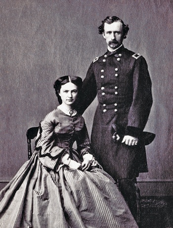 EchoesofWarYT's tweet photo. When George Custer died at Little Bighorn in 1876, his wife Libby was 34.

She had followed him everywhere. Lived in tents on the open plains. Slept in forts on the edge of nowhere. Then in one afternoon he was gone, and she was a widow with almost no money and a husband whose name was already being dragged through the mud.

Most women in 1876 would have remarried. She had offers. She turned every one down.

Instead she picked up a pen. Three books. Lecture tours. She built his legend with her own hands.

And she defended him so fiercely that the officers who blamed Custer for the disaster just kept quiet. They were not afraid of the Army. They were afraid of her.

So they waited. Year after year, for the widow to finally pass so they could talk without her tearing them apart in print.

She made them wait almost 57 years.

Libby Custer died in 1933, four days short of 91, having outlived nearly every man who ever doubted her husband.

She is buried right next to him at West Point.

That is what loyalty looks like.