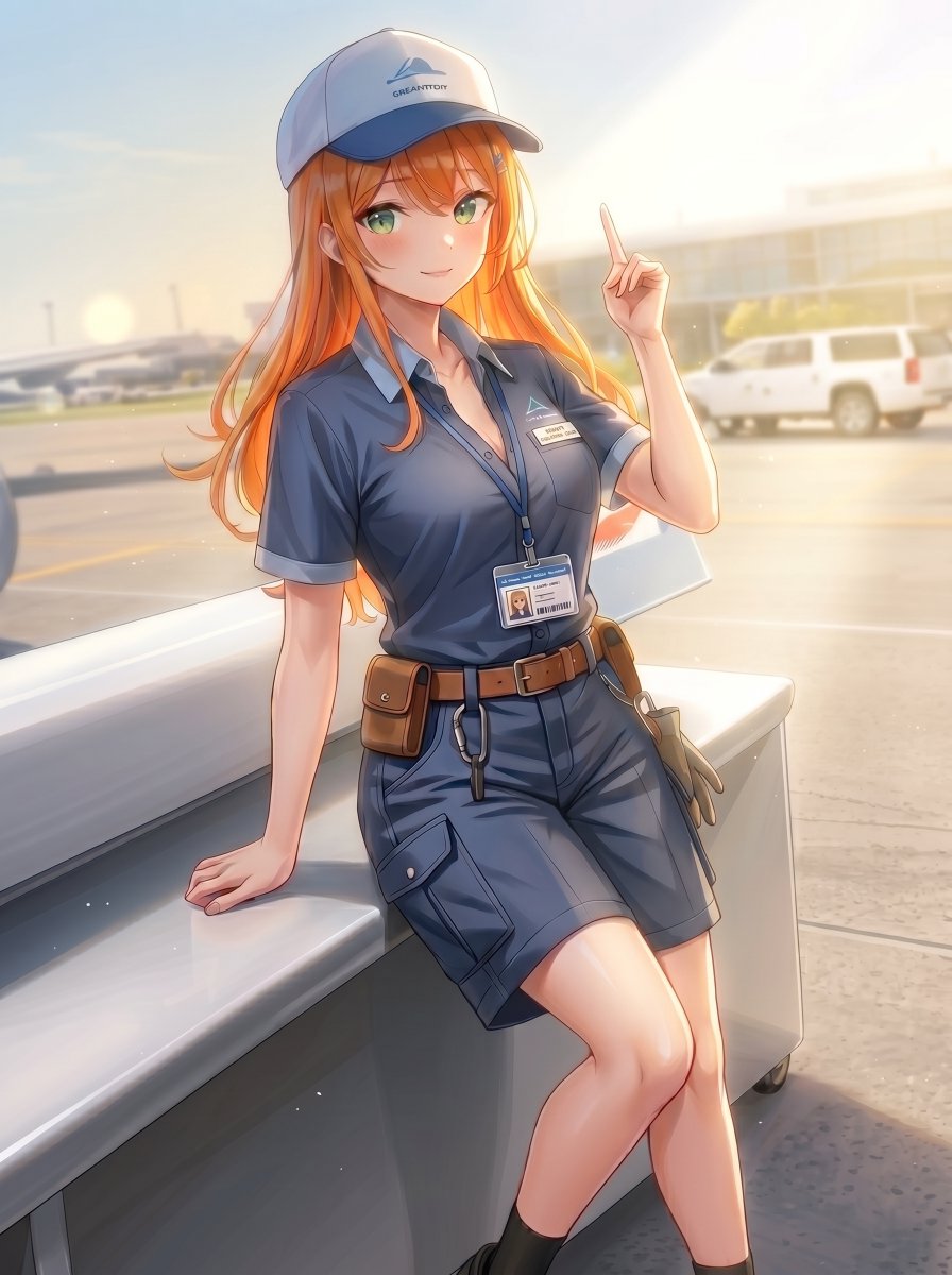 teruru4040's tweet photo. Mikoto Okazaki (21) ☆ Airport ground handling staff.

Work, the beach, an evening date.

Anime-style illustrations depicting the everyday life of a Japanese woman ✨
Which scene do you like best?

#AIArt #AnimeGirl #Kawaii #CuteGirlIllustration #Girlfriend https://t.co/toUNs2nM4i