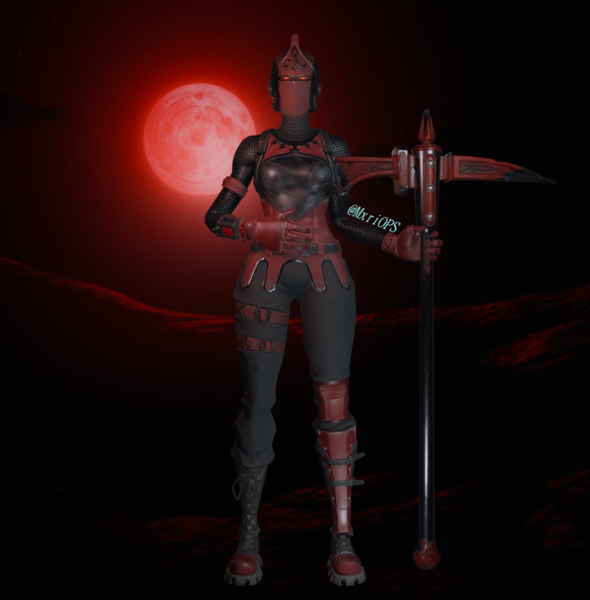 MxriOPS's tweet photo. Red Knight.
The red menace of Anarchy Acres. https://t.co/jBJb5NFrVX