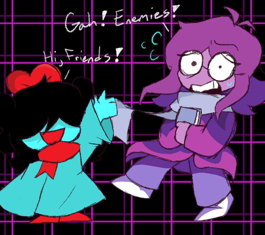 _VitBitrune's tweet photo. I love them both so god damn much (transparent version is here too!)

#DELTARUNE #deltarunechp5 https://t.co/bFhVcb1u0S