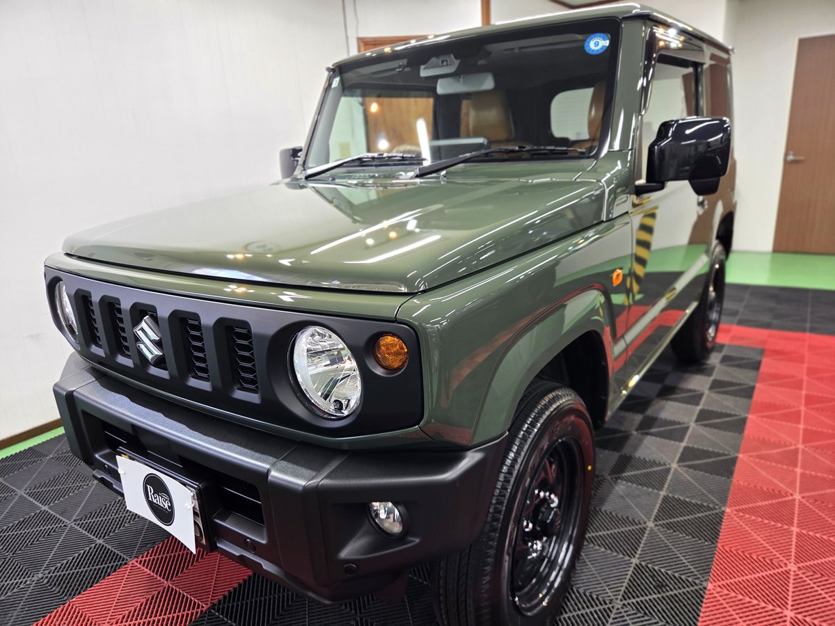 C_S_Raise's tweet photo. #SUZUKI #スズキ #JIMNY #ジムニー　#DIA2キーパー
ご利用ありがとうございます！
詳しくはnote・HP施工事例・Instagramをご覧ください。
 ♢ https://t.co/QwjMGmLZjv
HP：https://t.co/j75BDHkNXA
#洗車 #手洗い洗車 #カーコーティング #KeePer #GPFormula #調布市 #三鷹市 #狛江市 #府中市 https://t.co/16UyIy983q