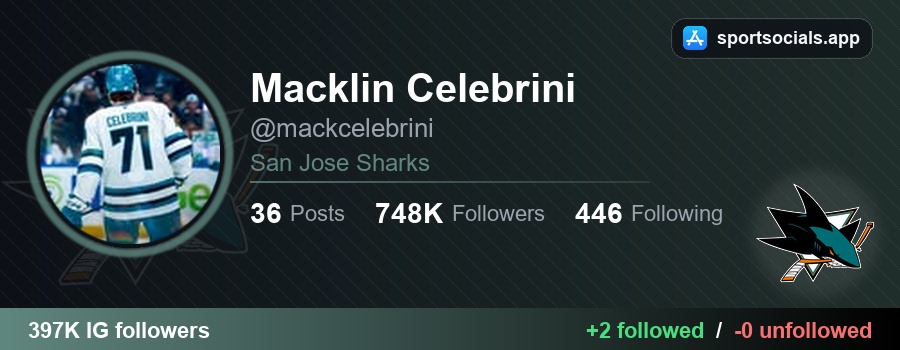 NHLFollowTrack's tweet photo. 👀 Macklin Celebrini followed 2 new accounts on Instagram:

✅ @ivar.stenberg — Ivar stenberg
🔗 https://t.co/Ro9nOFyd3S

✅ @jameson.kaine — Jameson Kaine
🔗 https://t.co/fb86xHdxeZ

#NHL #TheFutureIsTeal https://t.co/rMZv6WKkHa