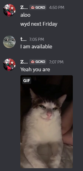 zentreya's tweet photo. Erm your honor, the defendant clearly agreed to the proposal with full intentions of joining upon said agreed day, despite knowing the work load capacity and thus voids this argument invalid, if the court would feel so inclined as to dismiss these charges upon grounds of provided evidence. 
In other words, FUCK YOU BUDDY