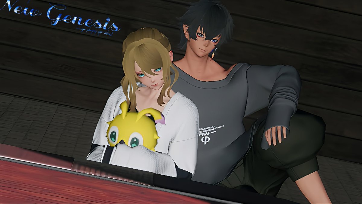 sora_pso2ngs's tweet photo. ふゆさん@mfy_kh 
久々に遊んでくれてありがと！
ラッピー持ってるのかわゆす😌
てか普通に寝落ちしてまったごめんよ(´；ω；｀)
#PSO2NGS
#PSO2NGS_SS https://t.co/k3KXsAy6JM