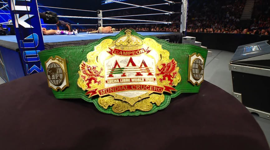 TIMWrestling's tweet photo. Una pintadita al campeonato no le haría mal a nadie #SDCL #Smackdown https://t.co/BXWERITTeL