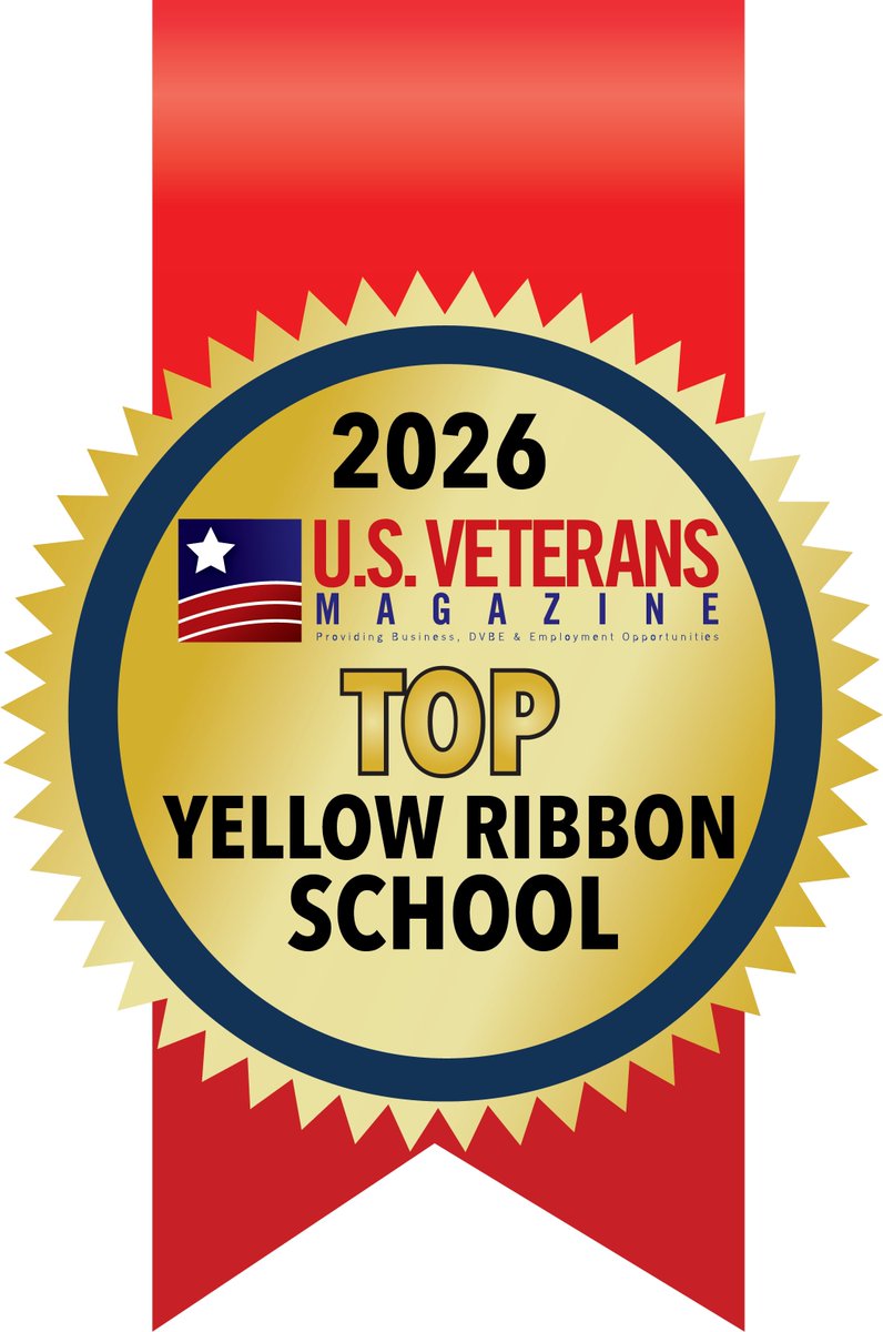murraystateuniv's tweet photo. Great news - Murray State University has been recognized as a 2026 “Top Yellow Ribbon School” by U.S. Veterans Magazine for its continued dedication and commitment to supporting veterans, military-connected students and their educational success! #RacerProud https://t.co/0A3eXRFjyU