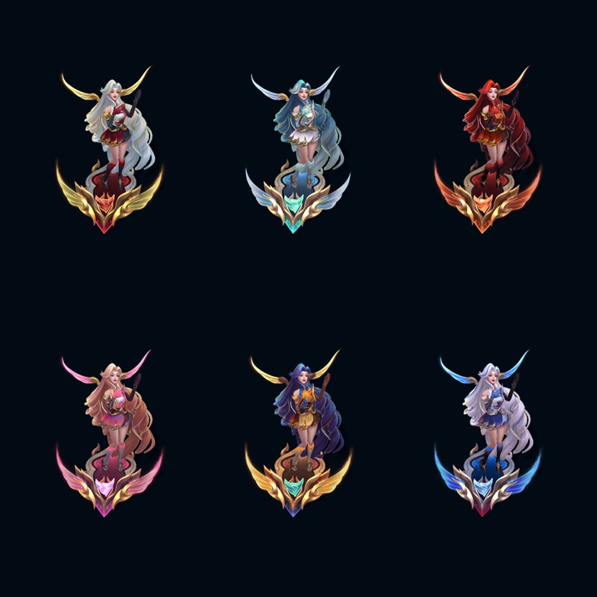 keiphine's tweet photo. once again epic skin tier chromas are out doing her legendary chroma bundle by a LANDSLIDE battle dove GET UP https://t.co/TAZi0jpLe6