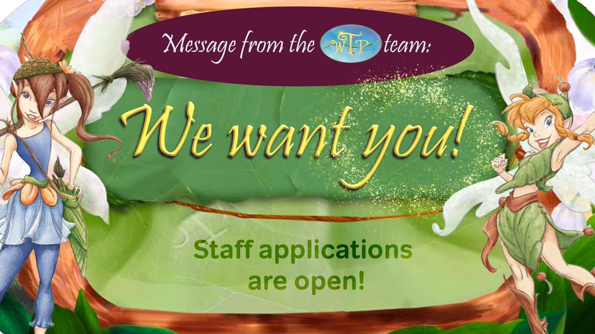 WeThePixies's tweet photo. Calling all coders and creatives- WTP staff applications are open! We have a variety of positions available, all of which are crucial to the development of our remake. 

Check out the links to our role applications in the Linktree in our bio!✨ https://t.co/lQq0Ih0XPn